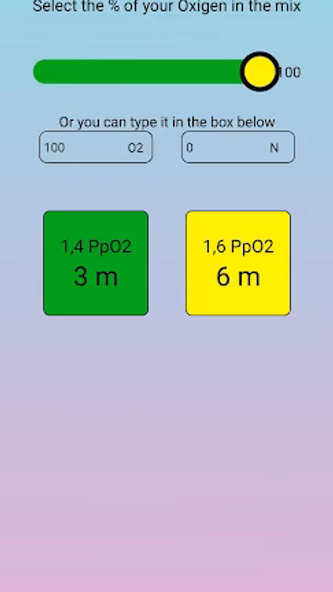 Nitrox EAN Calculator Screenshot 1 - AppWisp.com Nitrox EAN Calculator Screenshot 1 - AppWisp.com