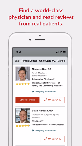 Ohio State MyHealth Screenshot 4 - AppWisp.com Ohio State MyHealth Screenshot 4 - AppWisp.com
