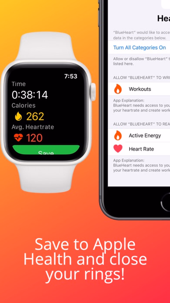 BlueHeart Bluetooth Heart Rate Screenshot 3 - AppWisp.com BlueHeart Bluetooth Heart Rate Screenshot 3 - AppWisp.com
