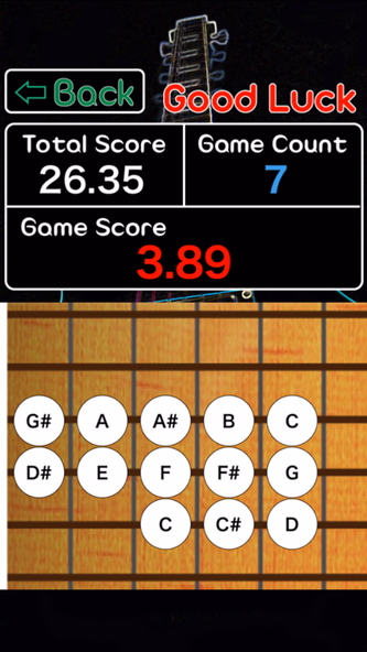 Guitar Perfect Pitch Screenshot 1 - AppWisp.com Guitar Perfect Pitch Screenshot 1 - AppWisp.com
