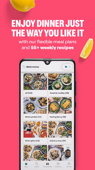 Goodfood: Mealtime solved Screenshot 2 - AppWisp.com Goodfood: Mealtime solved Screenshot 2 - AppWisp.com