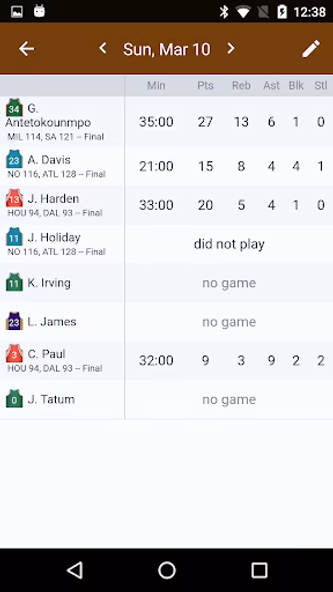 Sports Alerts - NBA edition Screenshot 2 - AppWisp.com Sports Alerts - NBA edition Screenshot 2 - AppWisp.com