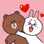 BROWN & CONY Sweet LOVE - LINE FRIENDS - AppWisp.com