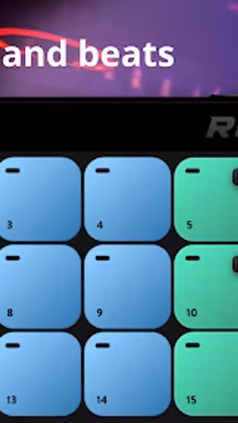 Real Pads: Drum & Beat Maker Screenshot 1 - AppWisp.com Real Pads: Drum & Beat Maker Screenshot 1 - AppWisp.com