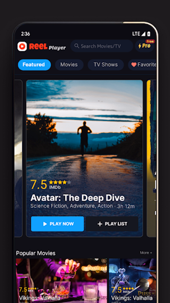 Reel Player - Video Player Screenshot 3 - AppWisp.com Reel Player - Video Player Screenshot 3 - AppWisp.com