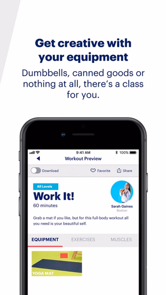 ASICS Studio: At Home Workouts Screenshot 3 - AppWisp.com ASICS Studio: At Home Workouts Screenshot 3 - AppWisp.com