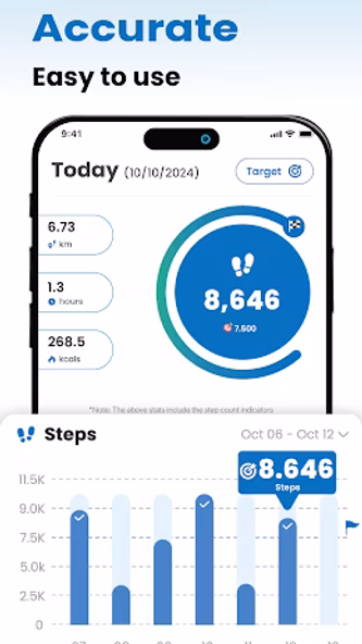 Pedometer - Walk & Lose Weight Screenshot 2 - AppWisp.com Pedometer - Walk & Lose Weight Screenshot 2 - AppWisp.com