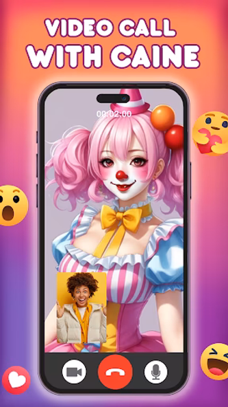 Clown Call & Fun Chat Screenshot 3 - AppWisp.com