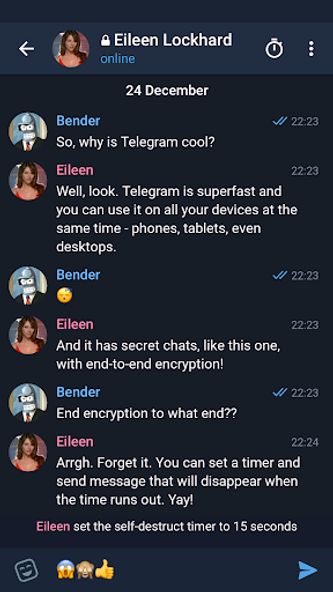 Telegram X Screenshot 3 - AppWisp.com Telegram X Screenshot 3 - AppWisp.com
