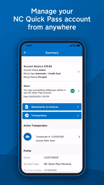 NC Quick Pass Screenshot 4 - AppWisp.com