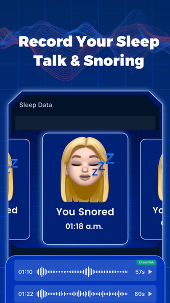 Sleep Monitor: Sleep Tracker Screenshot 2 - AppWisp.com Sleep Monitor: Sleep Tracker Screenshot 2 - AppWisp.com
