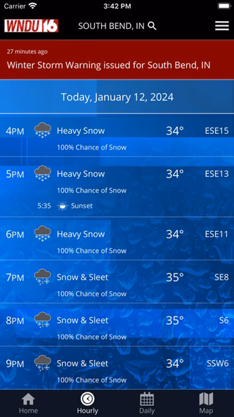 WNDU First Alert Weather Screenshot 2 - AppWisp.com WNDU First Alert Weather Screenshot 2 - AppWisp.com