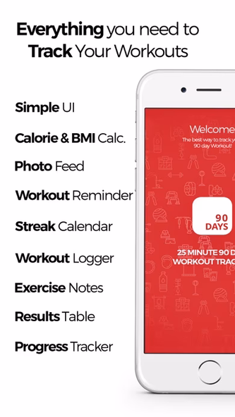 25 Minute Workout Tracker Screenshot 2 - AppWisp.com 25 Minute Workout Tracker Screenshot 2 - AppWisp.com