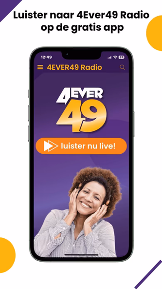 4EVER49 Radio Screenshot 1 - AppWisp.com 4EVER49 Radio Screenshot 1 - AppWisp.com