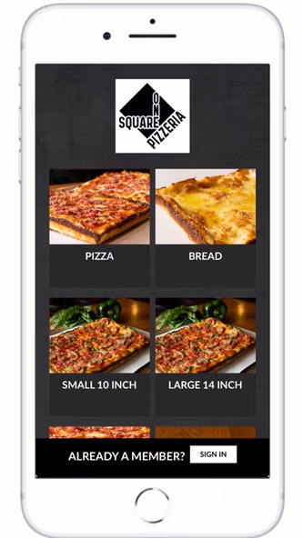 Square One Pizzeria Screenshot 2 - AppWisp.com Square One Pizzeria Screenshot 2 - AppWisp.com