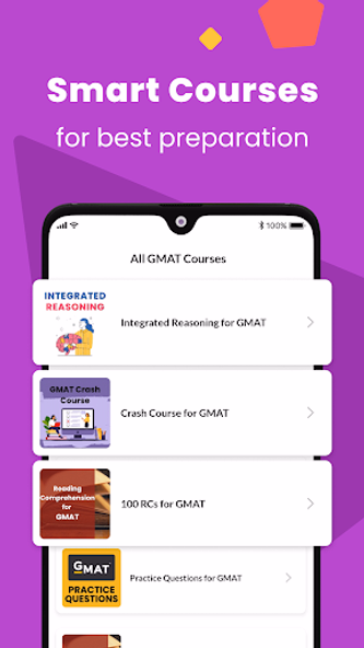 GMAT Exam Prep App, Mock tests Screenshot 2 - AppWisp.com GMAT Exam Prep App, Mock tests Screenshot 2 - AppWisp.com