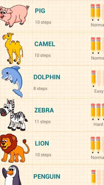 How to Draw Animals Screenshot 2 - AppWisp.com How to Draw Animals Screenshot 2 - AppWisp.com