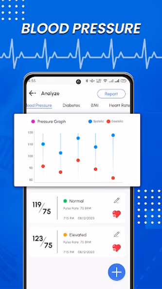Blood Pressure Monitor BP Info Screenshot 3 - AppWisp.com Blood Pressure Monitor BP Info Screenshot 3 - AppWisp.com