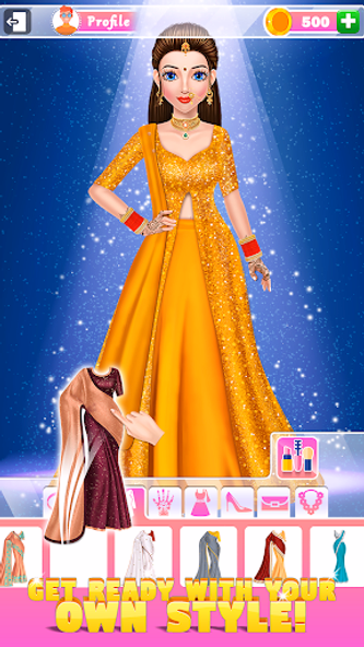 Indian Wedding: DressUp Makeup Screenshot 2 - AppWisp.com Indian Wedding: DressUp Makeup Screenshot 2 - AppWisp.com