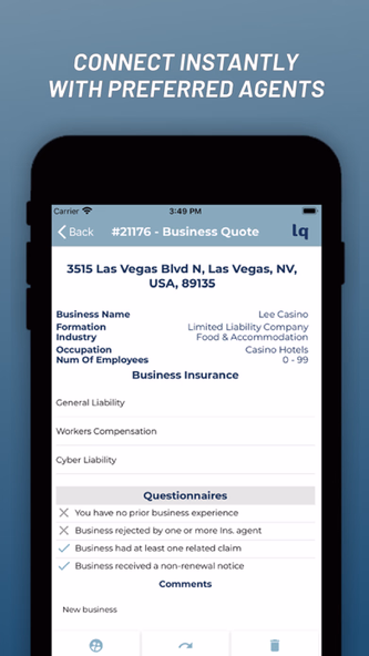 Linqrs: Find insurance & save Screenshot 4 - AppWisp.com Linqrs: Find insurance & save Screenshot 4 - AppWisp.com