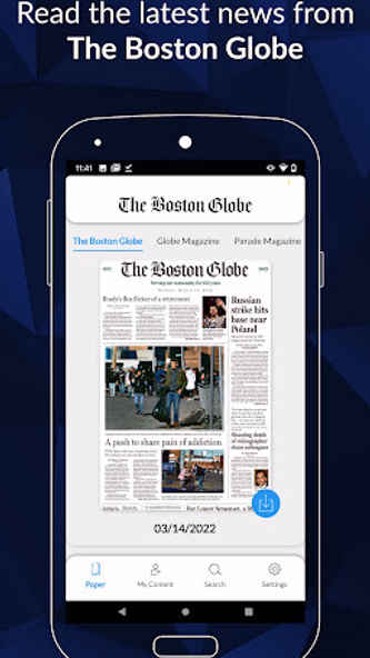 The Boston Globe e-Paper Screenshot 1 - AppWisp.com The Boston Globe e-Paper Screenshot 1 - AppWisp.com