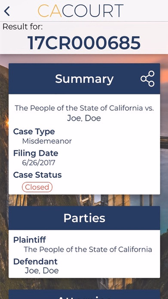 California Court Access App Screenshot 3 - AppWisp.com California Court Access App Screenshot 3 - AppWisp.com