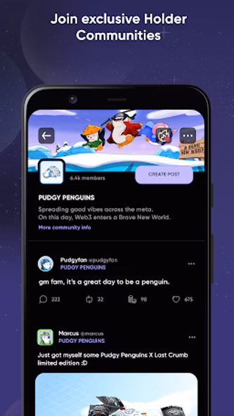 Phaver: Gateway to Web3 Social Screenshot 2 - AppWisp.com Phaver: Gateway to Web3 Social Screenshot 2 - AppWisp.com