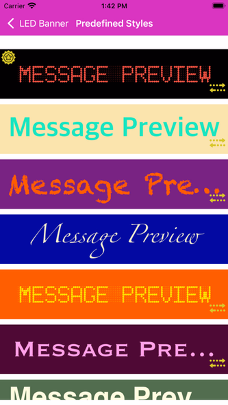 LED Banner Message Display Pro Screenshot 2 - AppWisp.com LED Banner Message Display Pro Screenshot 2 - AppWisp.com