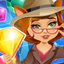 Jewels Detective Shiny Мatch 3 - AppWisp.com