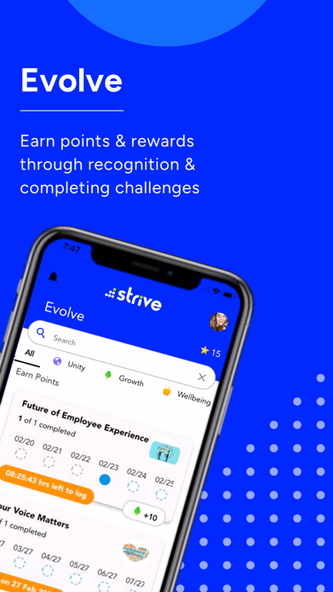STRIVE - The Employee App Screenshot 3 - AppWisp.com STRIVE - The Employee App Screenshot 3 - AppWisp.com