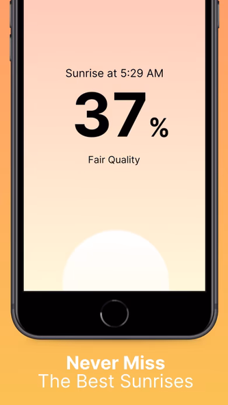 Helio - Sunset Forecast Screenshot 2 - AppWisp.com Helio - Sunset Forecast Screenshot 2 - AppWisp.com