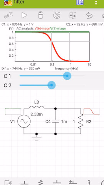 Electric Circuit Studio Screenshot 3 - AppWisp.com Electric Circuit Studio Screenshot 3 - AppWisp.com