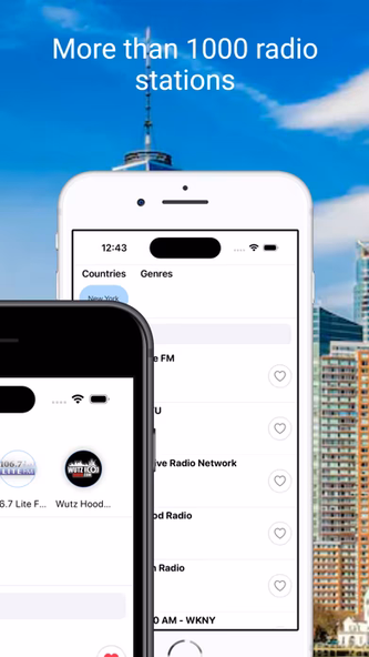 New York Radios - FM AM Screenshot 2 - AppWisp.com New York Radios - FM AM Screenshot 2 - AppWisp.com