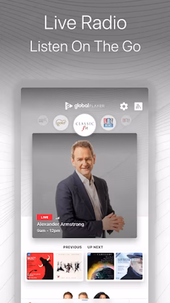 Classic FM Radio App Screenshot 2 - AppWisp.com Classic FM Radio App Screenshot 2 - AppWisp.com