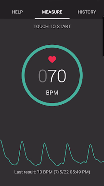 Heart Rate Plus: Pulse Monitor Screenshot 1 - AppWisp.com Heart Rate Plus: Pulse Monitor Screenshot 1 - AppWisp.com