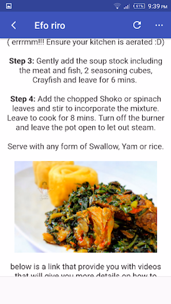 Nigerian Food Recipes Screenshot 4 - AppWisp.com Nigerian Food Recipes Screenshot 4 - AppWisp.com