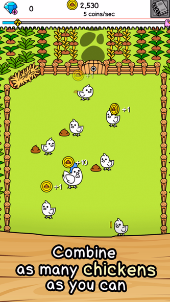 Chicken Evolution | Merge Screenshot 1 - AppWisp.com Chicken Evolution | Merge Screenshot 1 - AppWisp.com