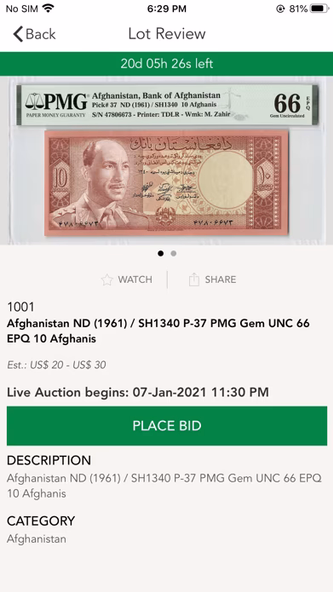 World Banknote Auctions Screenshot 3 - AppWisp.com World Banknote Auctions Screenshot 3 - AppWisp.com