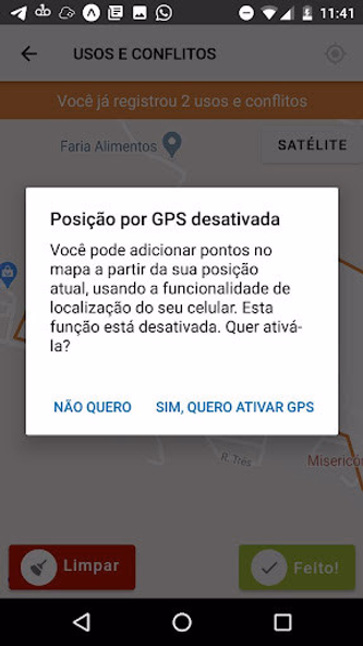 Tô no mapa Screenshot 4 - AppWisp.com Tô no mapa Screenshot 4 - AppWisp.com