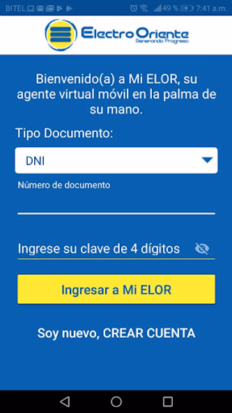 Mi ELOR - Agencia Virtual Screenshot 2 - AppWisp.com Mi ELOR - Agencia Virtual Screenshot 2 - AppWisp.com