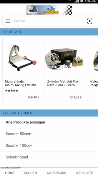 Scooter-ProSports Screenshot 1 - AppWisp.com Scooter-ProSports Screenshot 1 - AppWisp.com