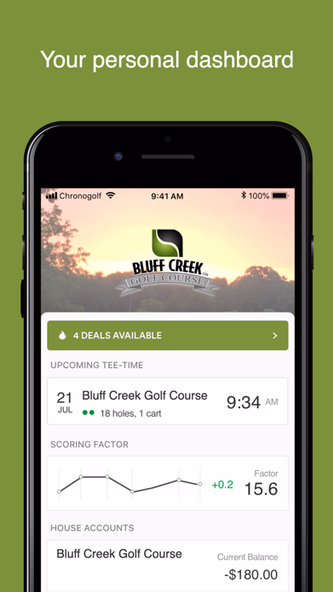 Bluff Creek Golf Club Screenshot 1 - AppWisp.com Bluff Creek Golf Club Screenshot 1 - AppWisp.com