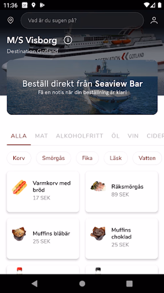 Easy Order Destination Gotland Screenshot 1 - AppWisp.com Easy Order Destination Gotland Screenshot 1 - AppWisp.com