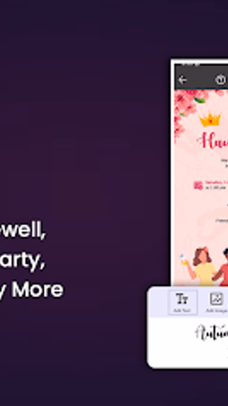 Invitation Card Maker & Design Screenshot 4 - AppWisp.com Invitation Card Maker & Design Screenshot 4 - AppWisp.com