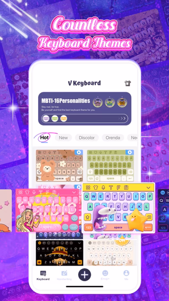 V Keyboard - DIY Themes, Fonts Screenshot 1 - AppWisp.com V Keyboard - DIY Themes, Fonts Screenshot 1 - AppWisp.com