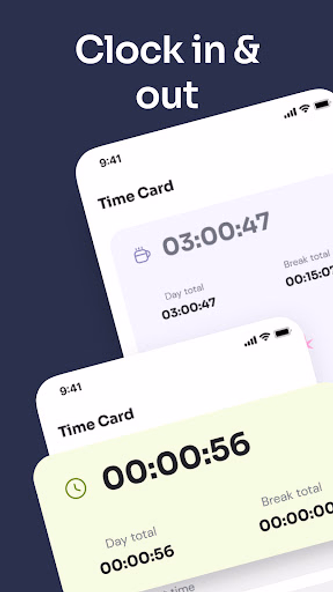 Time Clock: Easy Tracker Screenshot 3 - AppWisp.com Time Clock: Easy Tracker Screenshot 3 - AppWisp.com