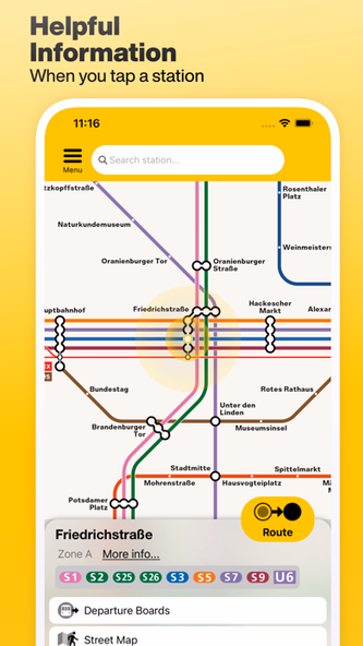 Berlin Subway: S & U-Bahn map Screenshot 4 - AppWisp.com Berlin Subway: S & U-Bahn map Screenshot 4 - AppWisp.com