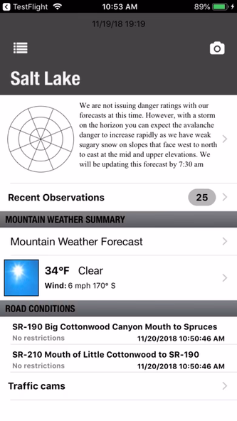 Utah Avalanche Center Screenshot 3 - AppWisp.com Utah Avalanche Center Screenshot 3 - AppWisp.com