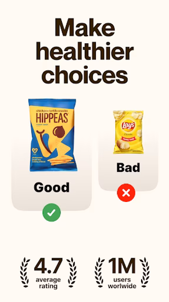 Food Check: AI Product Scanner Screenshot 1 - AppWisp.com Food Check: AI Product Scanner Screenshot 1 - AppWisp.com