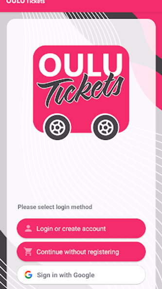Oulu Tickets Screenshot 1 - AppWisp.com Oulu Tickets Screenshot 1 - AppWisp.com